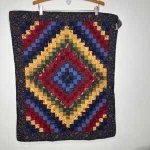 Donna Sharp Chesapeake postage stamp standard pillow sham quilted new with tags